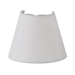 5.5" Rolled Edge Modern Shield Chandelier Shade