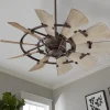 44" Rustic Windmill Ceiling Fan