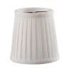 4" Shantung Side Pleat Chandelier Shade