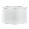 15" Sheer Elegance Organza Drum Shade