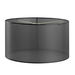 15" Sheer Elegance Organza Drum Shade
