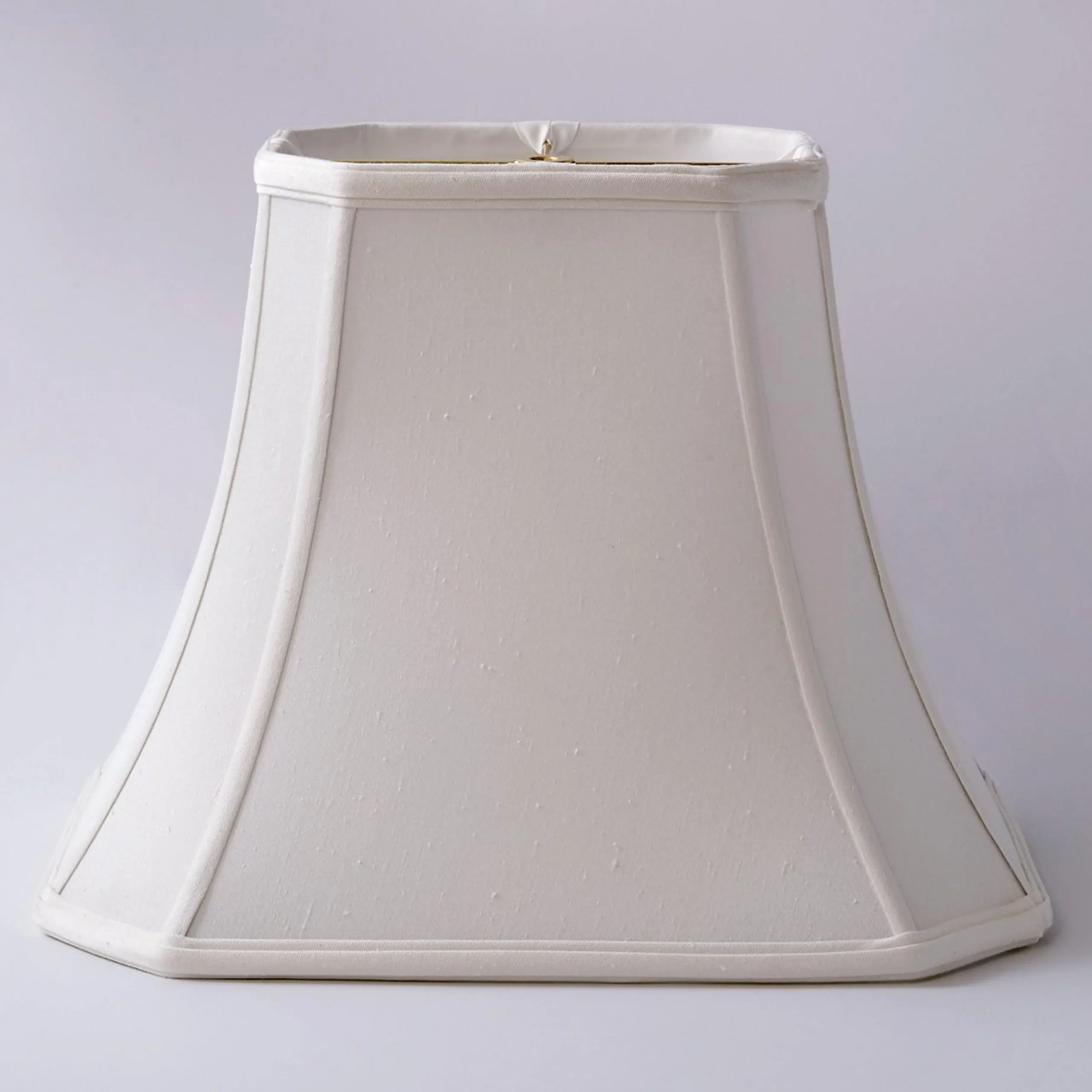 16" Silk Rectangle Cut Corner Table Lamp Shade