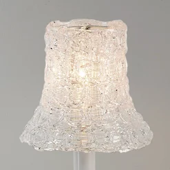 4" Spun Acrylic Bell Chandelier Shade - Mini