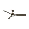 56" Steadfast Smart LED Dual Mount Ceiling Fan