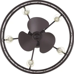 22" Trellis Cage Ceiling Fandelier