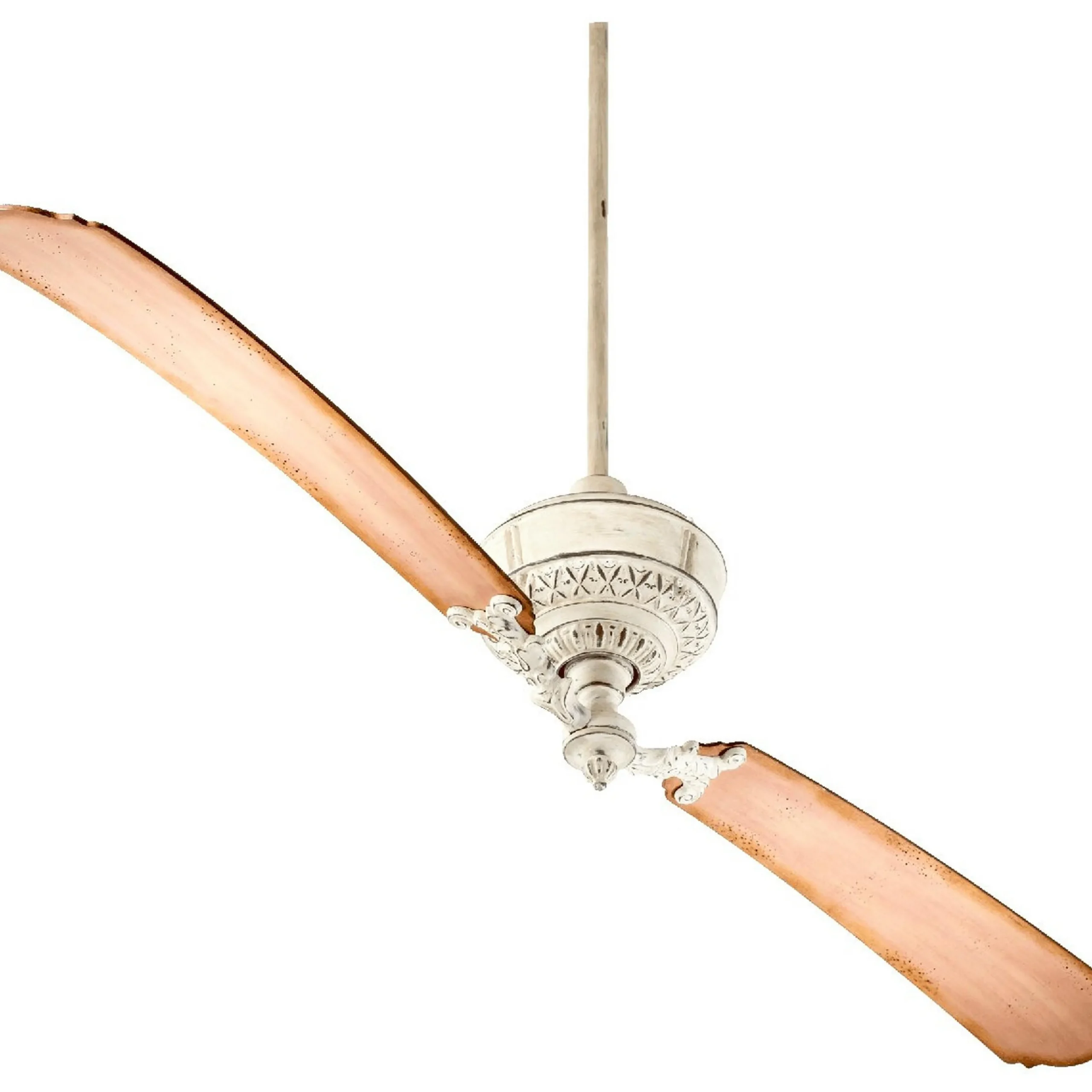 68" Vintage Double Bladed Ceiling Fan
