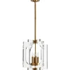 Acrylic Square Pendant - 4 Light