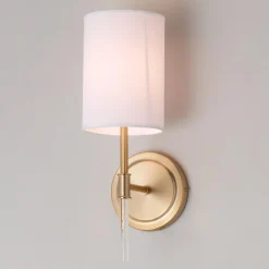 Acrylic Stem Sconce - 1 Light