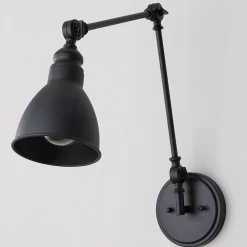 Adjustable Arm Swing Arm Sconce - 1 Light