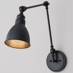 Adjustable Arm Swing Arm Sconce - 1 Light