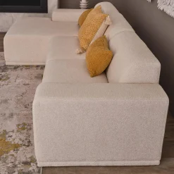 Adriano Left Sectional Sofa - Boucle