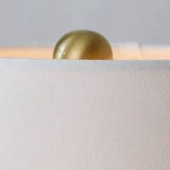 Alabaster Egg Table Lamp