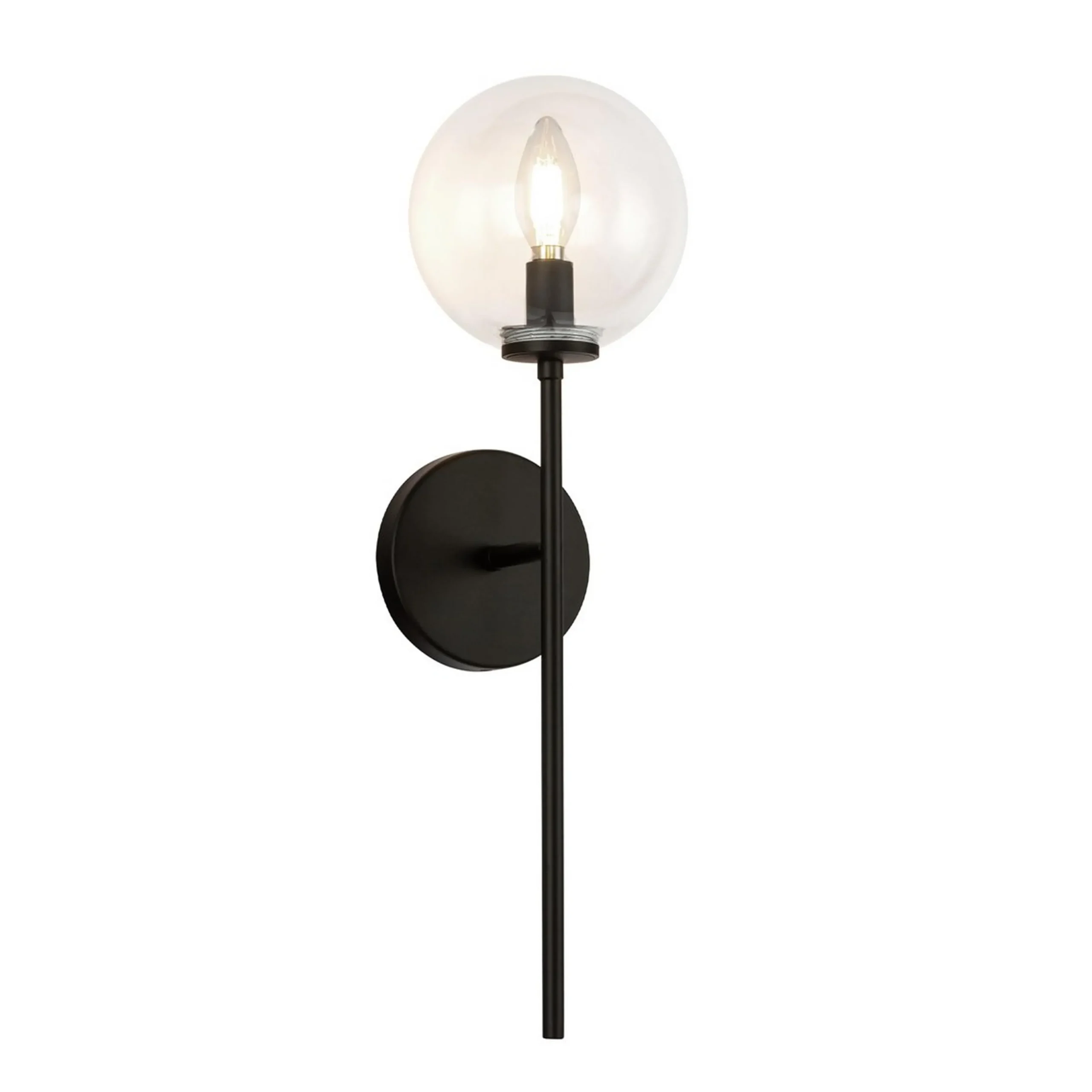 Algonac Bath Sconce - Clear