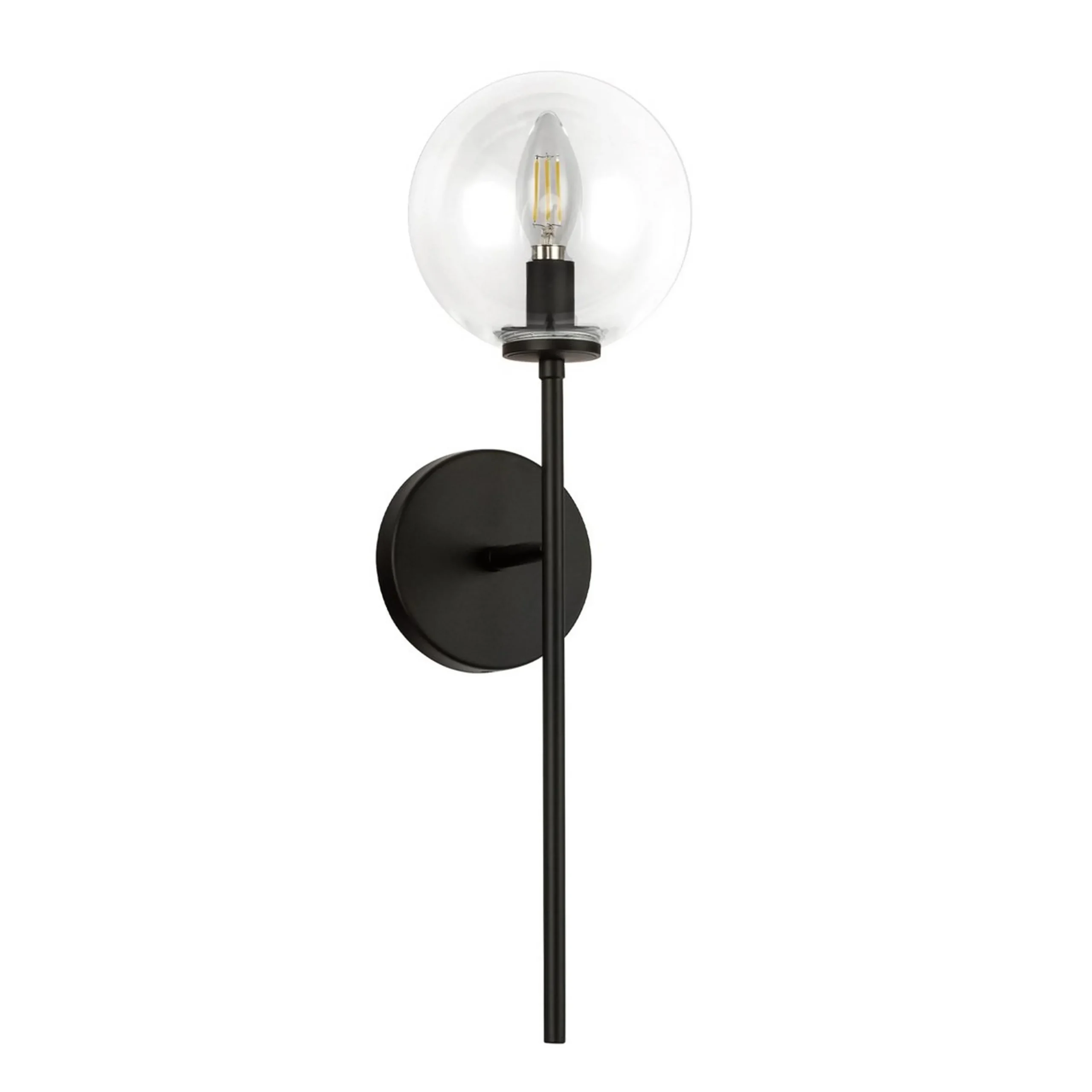 Algonac Bath Sconce - Clear