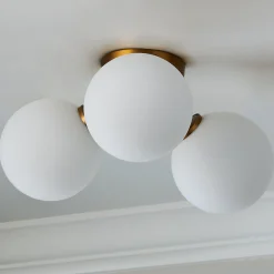 Algonac Spheres Ceiling Light - Opal