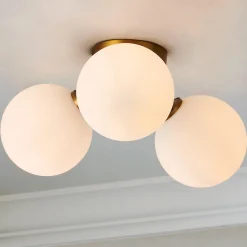 Algonac Spheres Ceiling Light - Opal