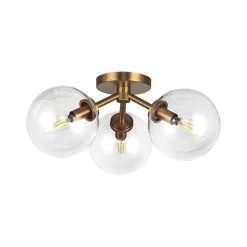 Algonac Spheres Ceiling Light - Clear