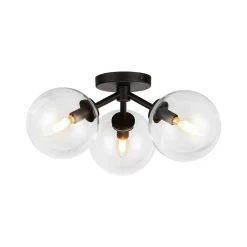 Algonac Spheres Ceiling Light - Clear