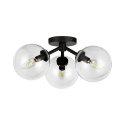 Algonac Spheres Ceiling Light - Clear