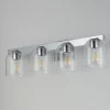 Amanda Vanity Light - 4 Light - Clear