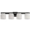 Amanda Vanity Light - 4 Light - Striated