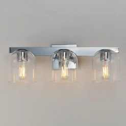 Amanda Vanity Light - 3 Light - Clear