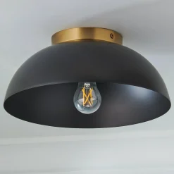 Andrina Dome Ceiling Light - Metal