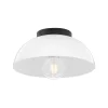 Andrina Dome Ceiling Light - Opal Glass