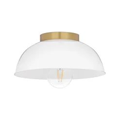 Andrina Dome Ceiling Light - Opal Glass