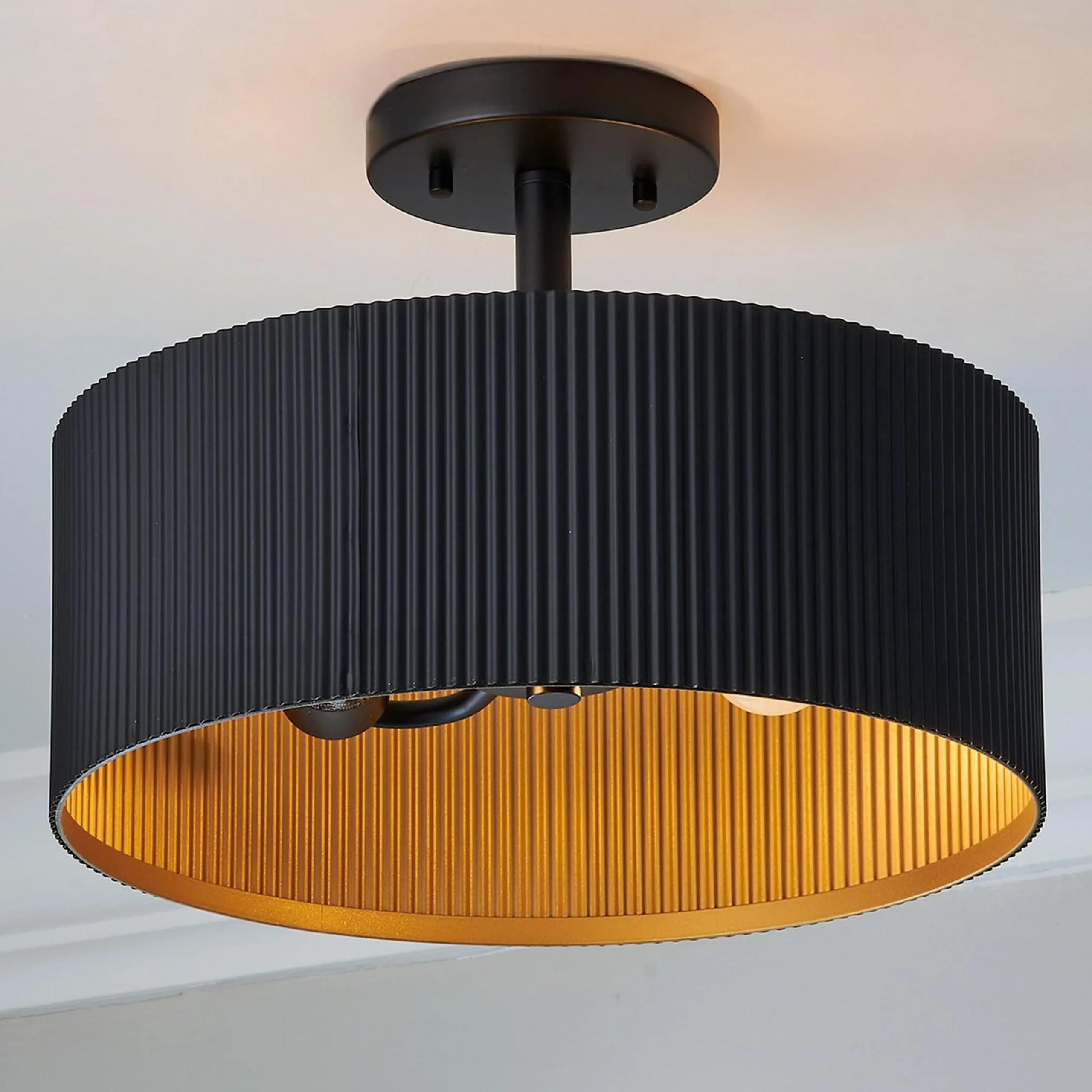 Aperture Semi-Flush Ceiling Light
