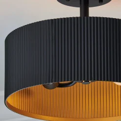 Aperture Semi-Flush Ceiling Light