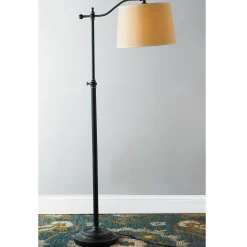 Arched Bridge Arm Adjustable Floor Lamp