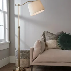 Arched Bridge Arm Adjustable Floor Lamp