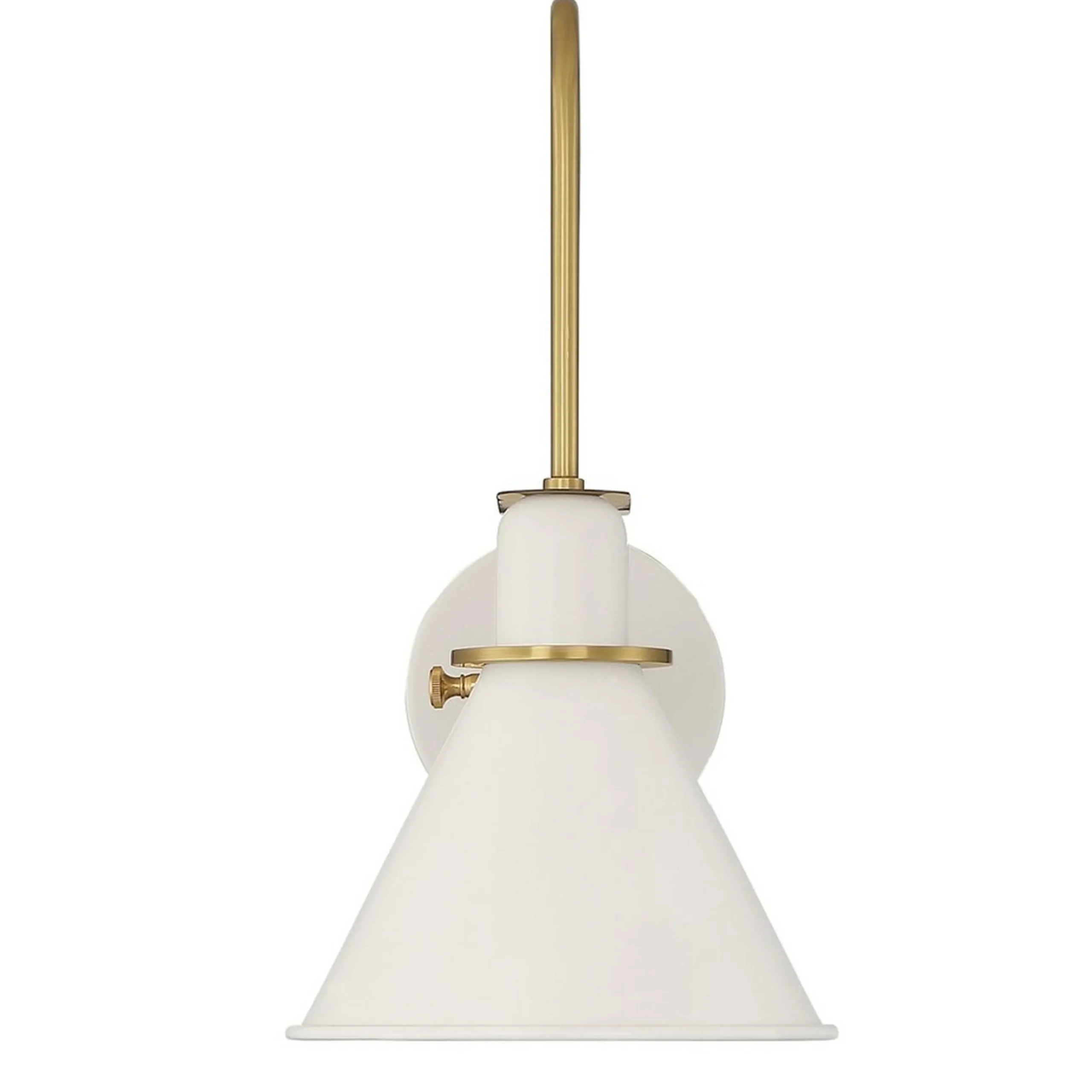Arched Cone Shade Swing Arm