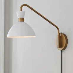 Arendelle Metal Swing Arm Sconce