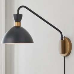 Arendelle Metal Swing Arm Sconce