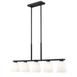 Arete Island Chandelier - 5 Light