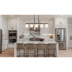 Arete Island Chandelier - 5 Light