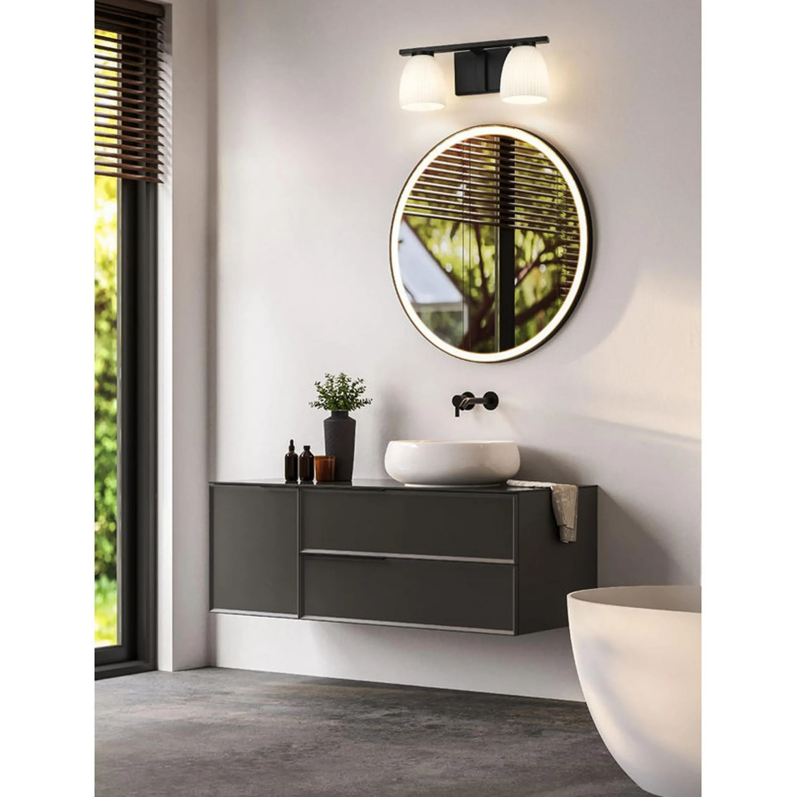 Arete Vanity Light - 2 Light