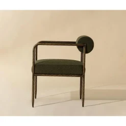 Arghavan Dining Chair - Boucle