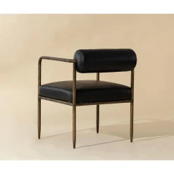 Arghavan Dining Chair - Leather