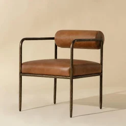 Arghavan Dining Chair - Leather