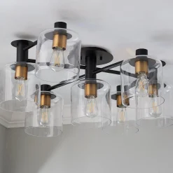 Arlington Semi-Flush Ceiling Light - Large
