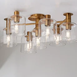 Arlington Semi-Flush Ceiling Light - Large