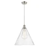 Arthur Cone Pendant - Large - Seedy Glass