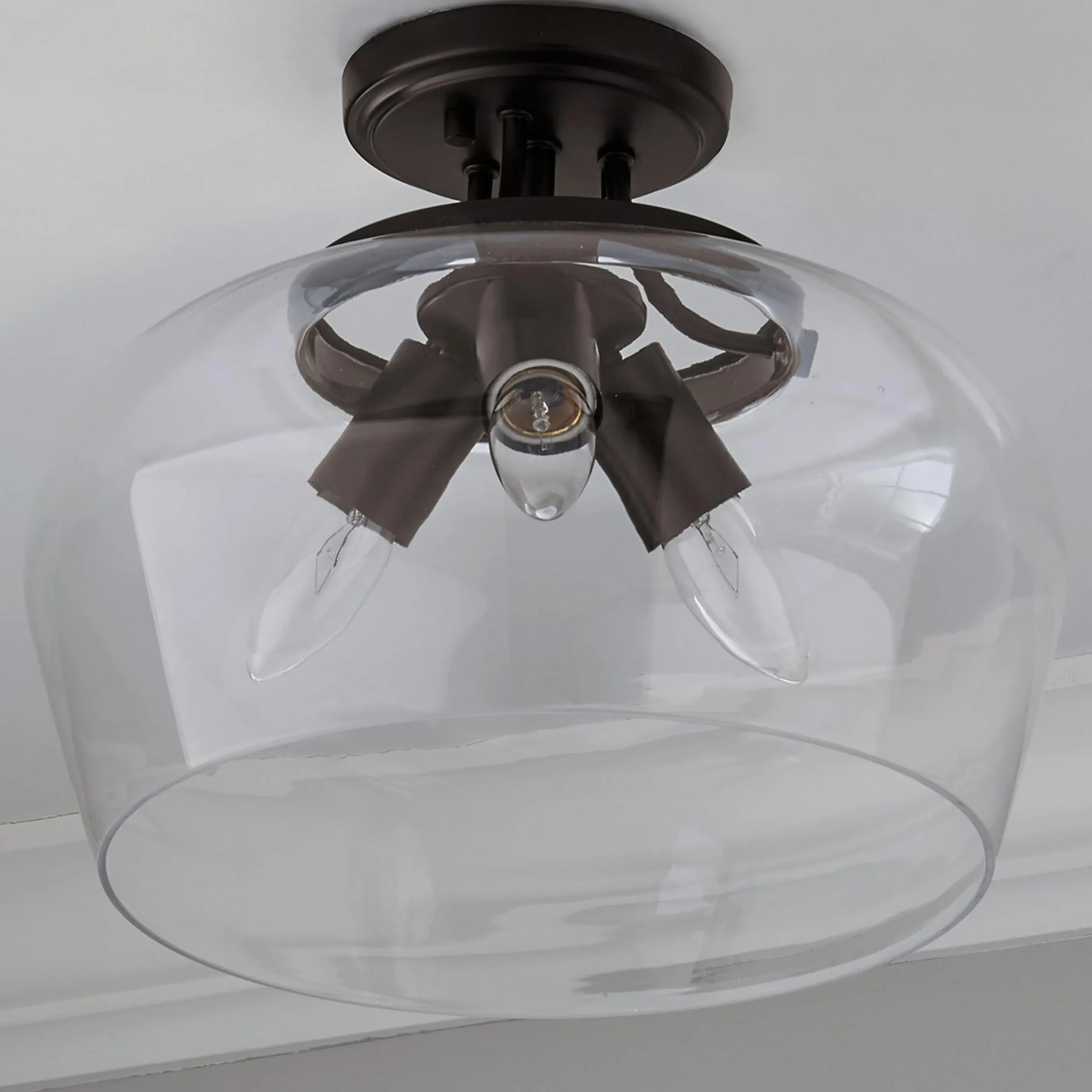 Ashley Semi-Flush Ceiling Light