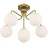 Asymmetrical Lola Semi-Flush Ceiling Light