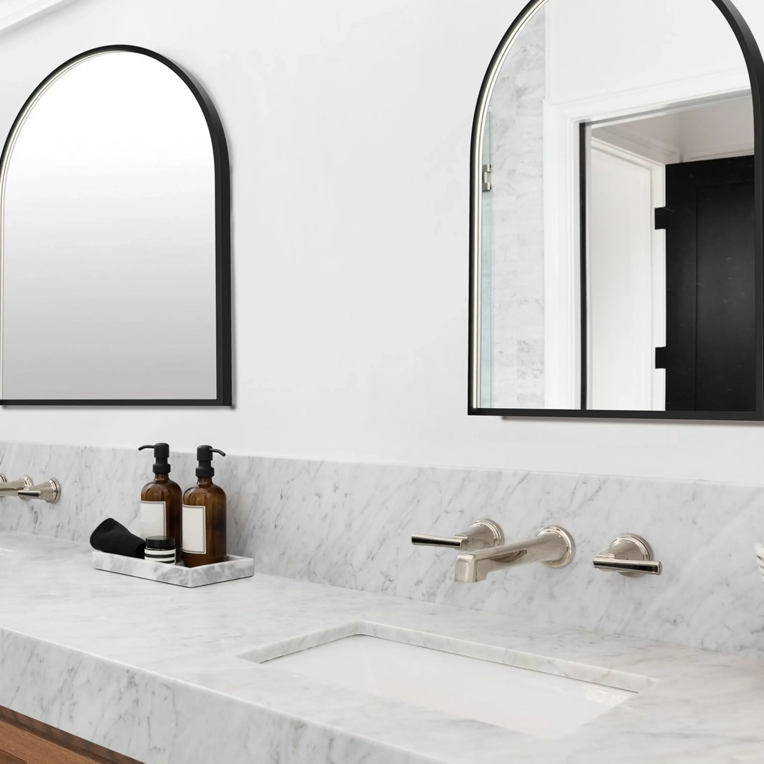 Athena LED Vanity Mirror - 24x30 Arch