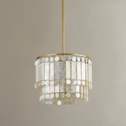 Auriela Capiz Chandelier - Small