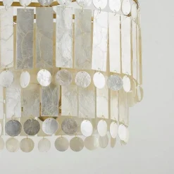 Auriela Capiz Chandelier - Small